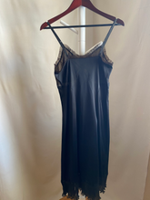 Load image into Gallery viewer, 1950s Noir Slip Dress
