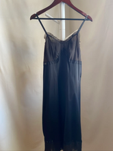 Load image into Gallery viewer, 1950s Noir Slip Dress
