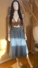 Load image into Gallery viewer, Denim Prairie Skirt
