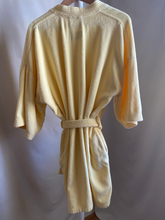 Load image into Gallery viewer, Mellow Yellow Terry Robe
